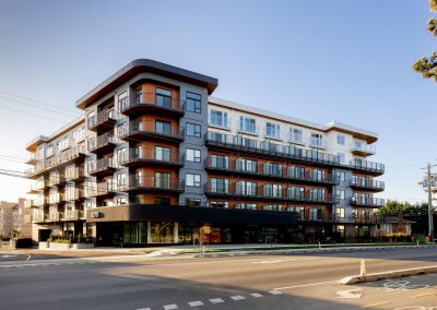Central Block six-storey mixed-use building by Abstract Developments in Victoria, BC
