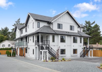 Missing middle housing project at 3820 Epsom Drive, Victoria