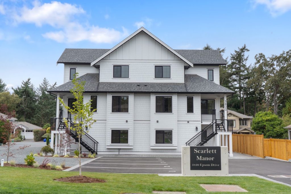 Scarlett Manor missing middle townhomes at 3820 Epsom Drive by Contempo Developments